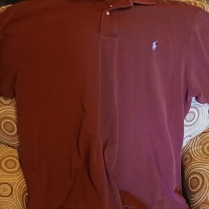 Polo by Ralph Lauren Burgundy Shirt